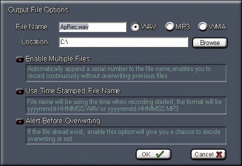 3D MP3 Sound Recorder G2 - Screenshot #1