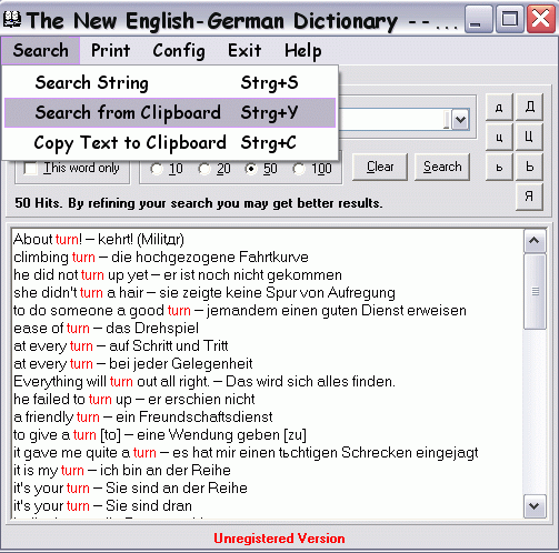 free german english dictionary