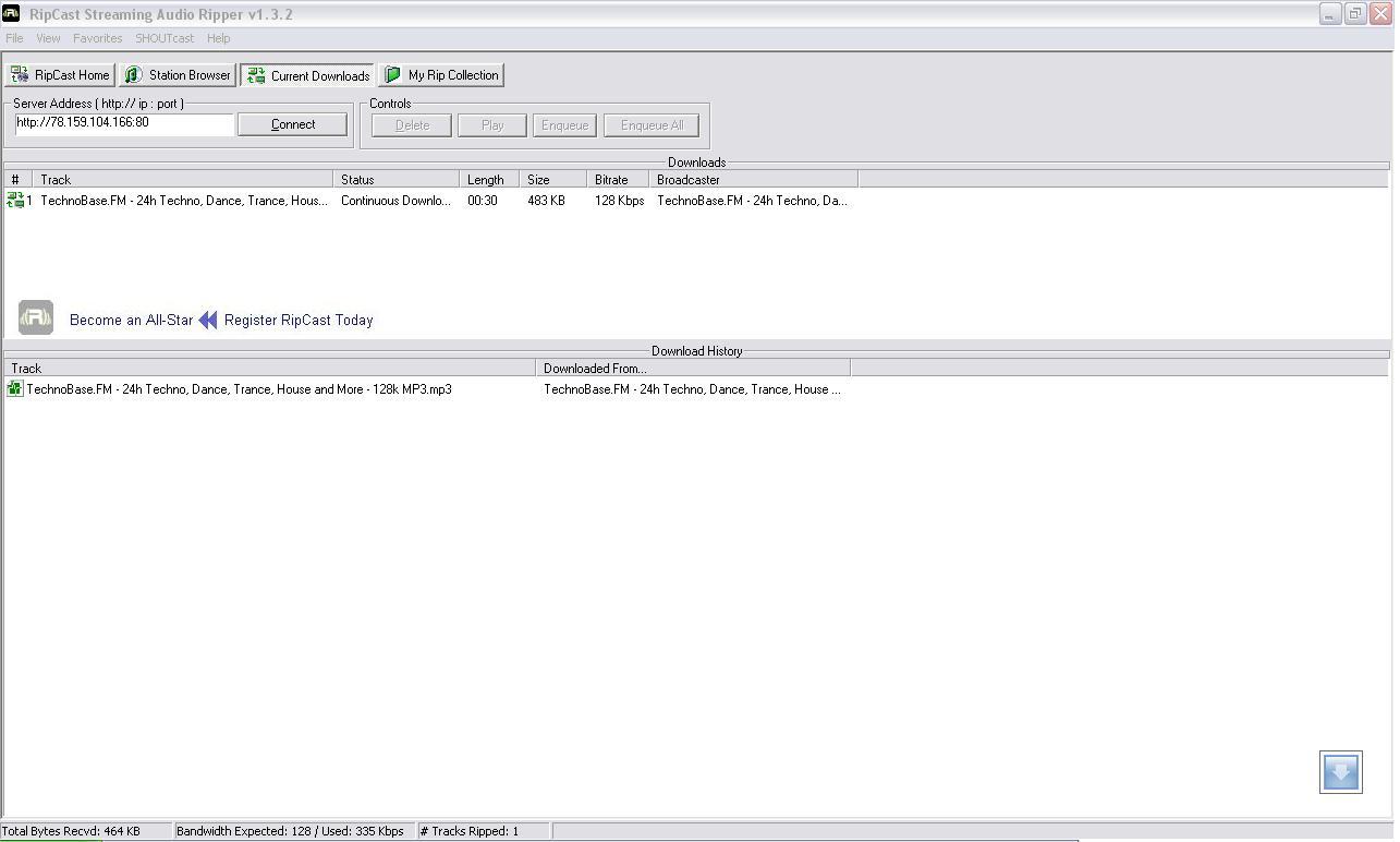The Ripcast RipCast download for free - SoftDeluxe