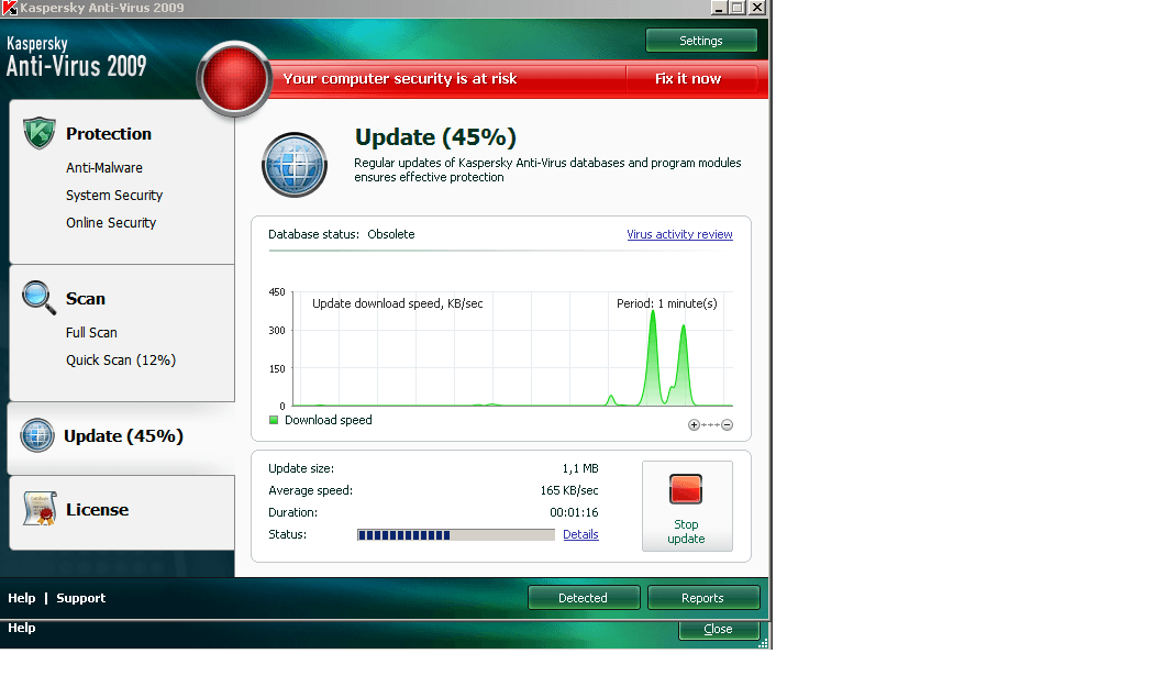 Kaspersky Anti-Virus - Screenshot #11