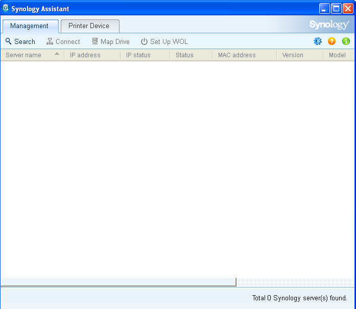Synology Assistant - Screenshot #2