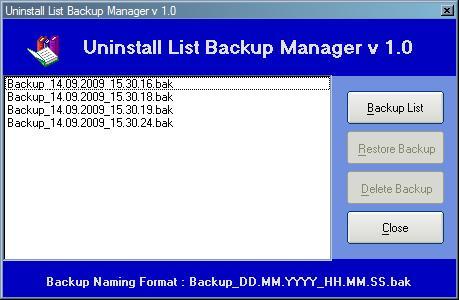 Easy Uninstaller - Screenshot #1