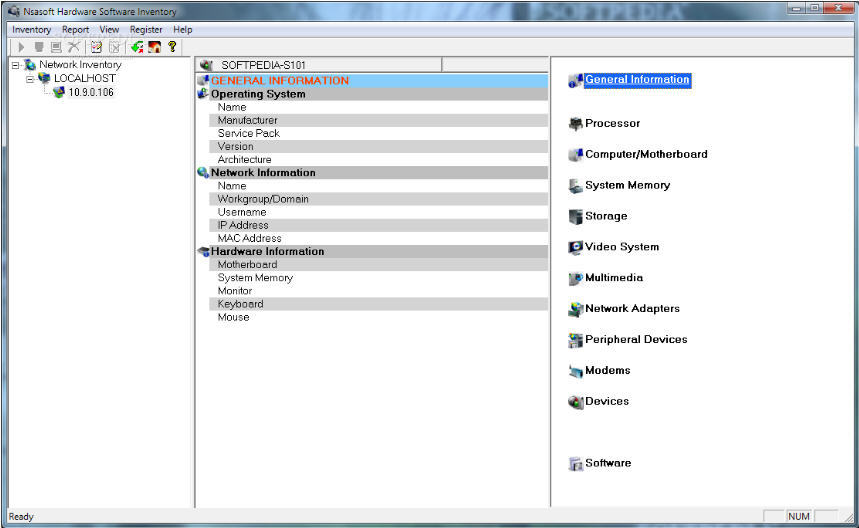 Nsasoft Hardware Software Inventory - Screenshot #5