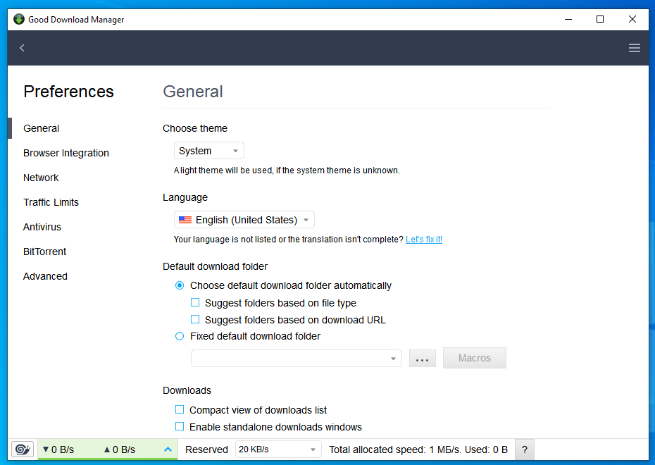 Good Download Manager - Screenshot #8