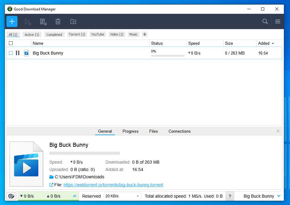 Good Download Manager - Screenshot #4