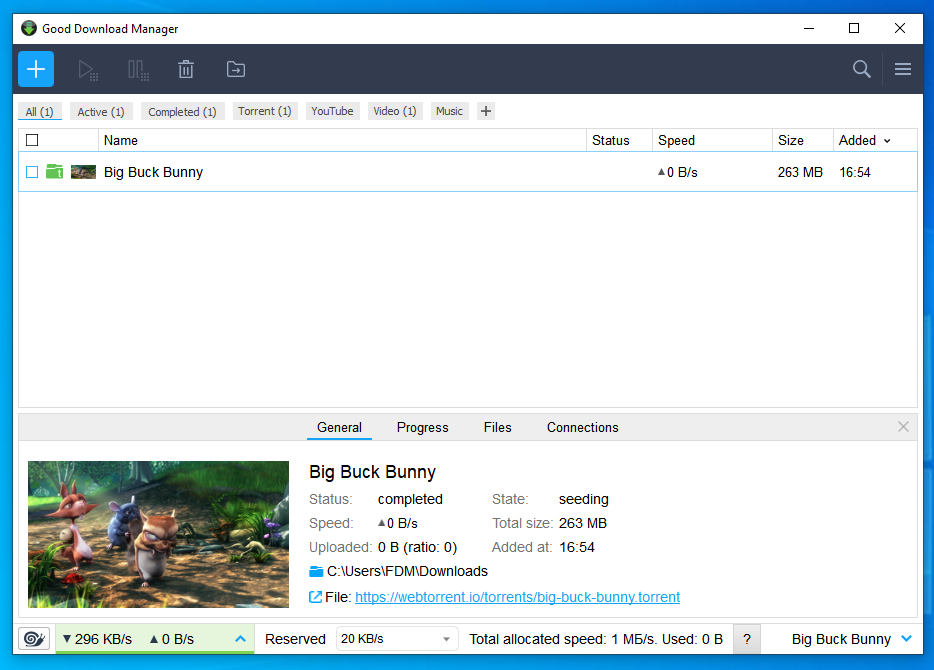 Good Download Manager - Screenshot #2
