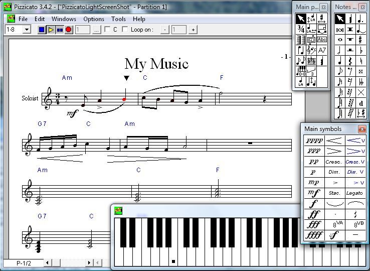 Pizzicato Light - Screenshot #2