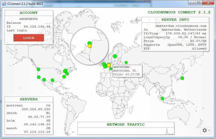Cloudnymous Connect - Screenshot #5