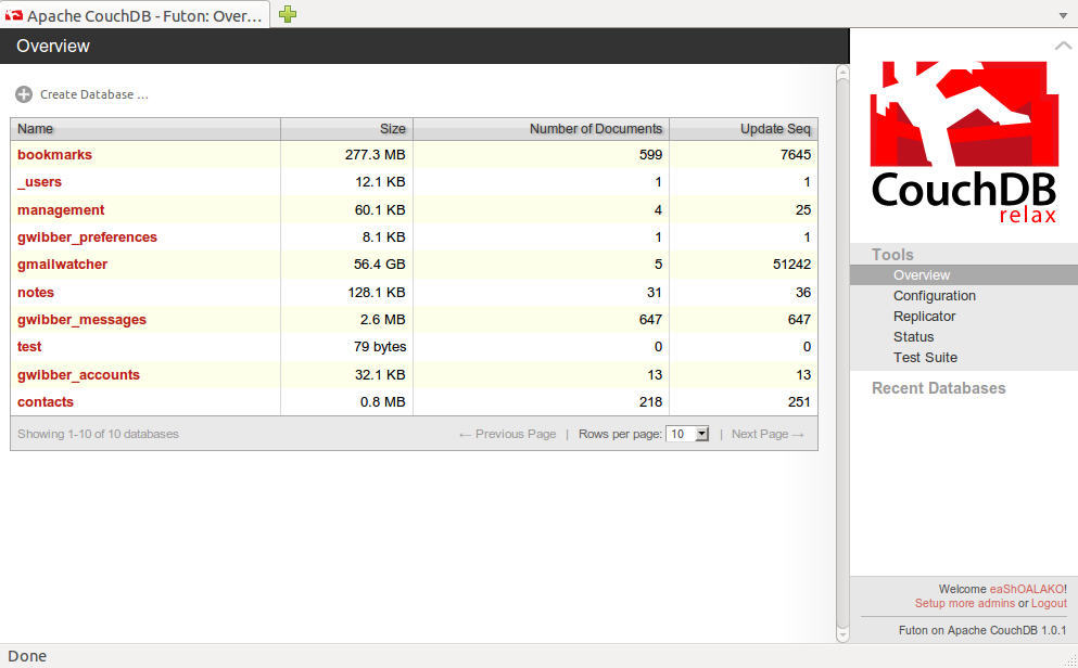 Apache CouchDB - Screenshot #5