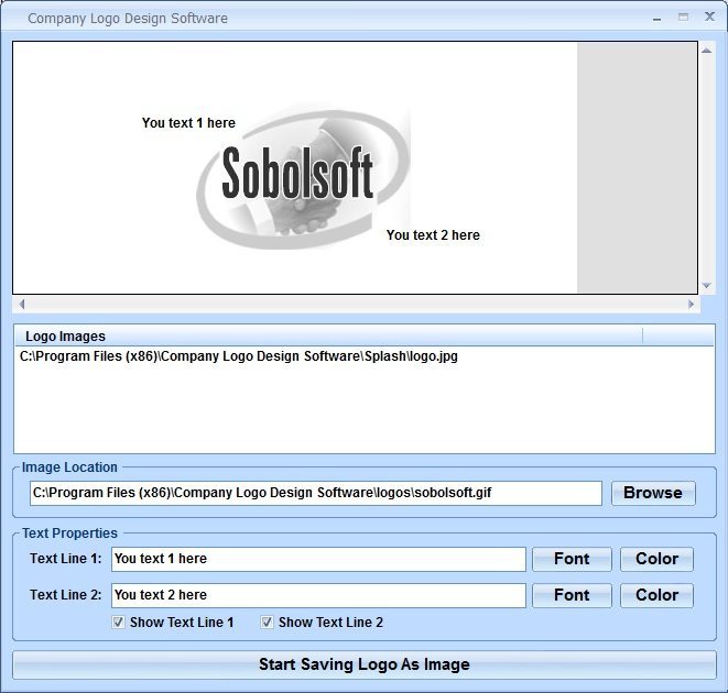 Company Logo Design Software - Screenshot #2
