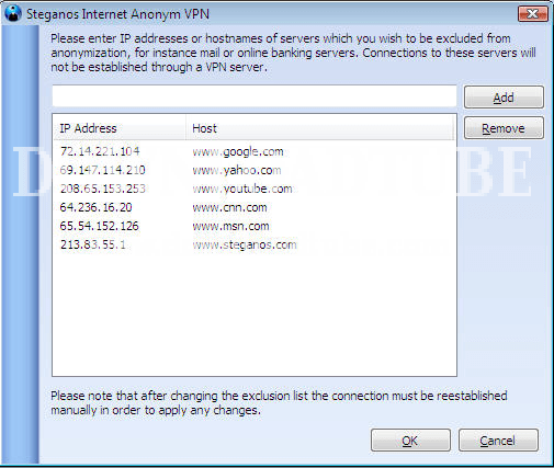 Steganos Internet Anonym VPN - Screenshot #1