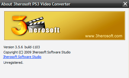 3herosoft PS3 Video Converter - Screenshot #7