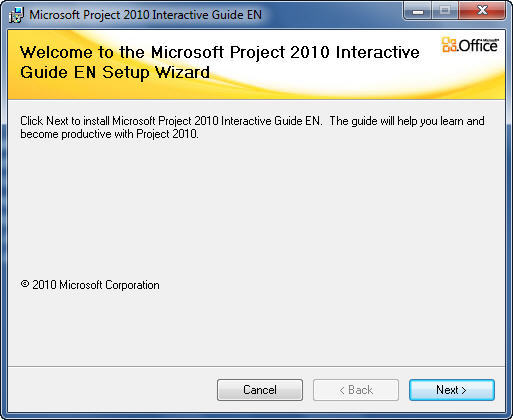 Microsoft Project 2010 Interactive Guide download for free - SoftDeluxe