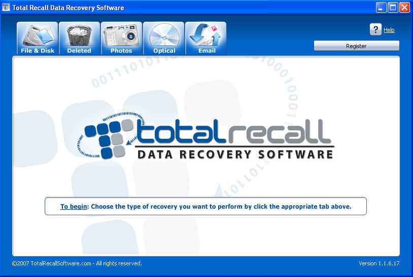 Total Recall Data Recovery Software latest version - Get best Windows ...