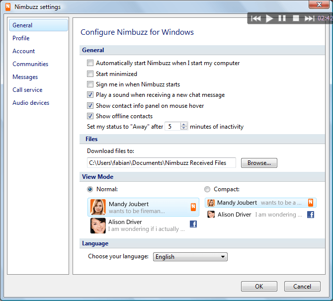 Nimbuzz - Screenshot #16