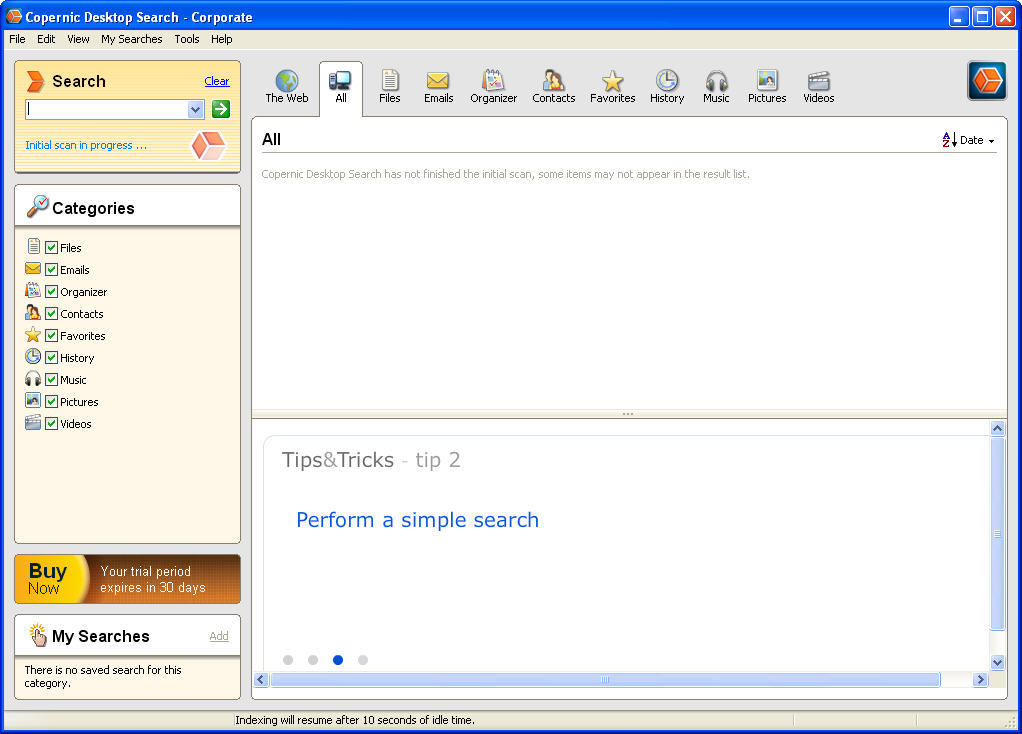 Copernic Desktop Search - Corporate - Screenshot #5