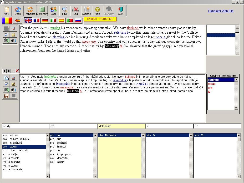 English Romanian Translator - Screenshot #5
