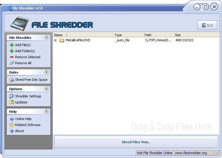 free shredder files app for windows 10