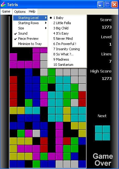 Tetris - Screenshot #4