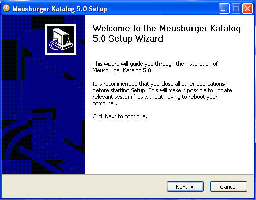 Meusburger CD Katalog - Screenshot #2