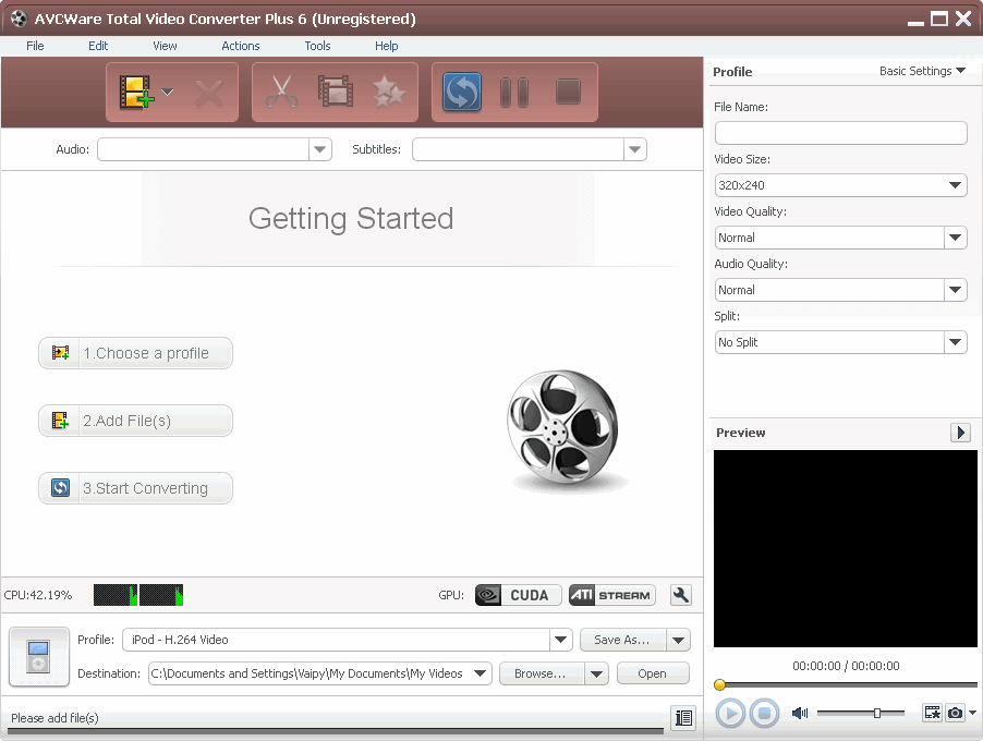 AVCWare Total Video Converter latest version Get best Windows software