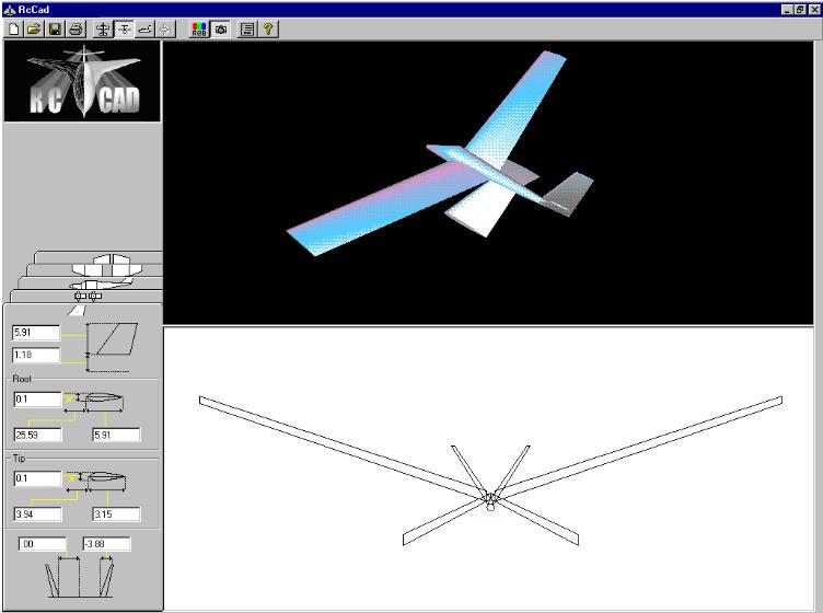 RcCAD - Screenshot #2