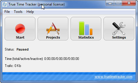 True Time Tracker - Screenshot #1