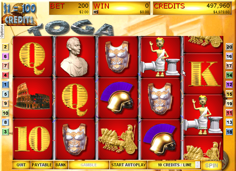 Toga Tokens 5 - Screenshot #1