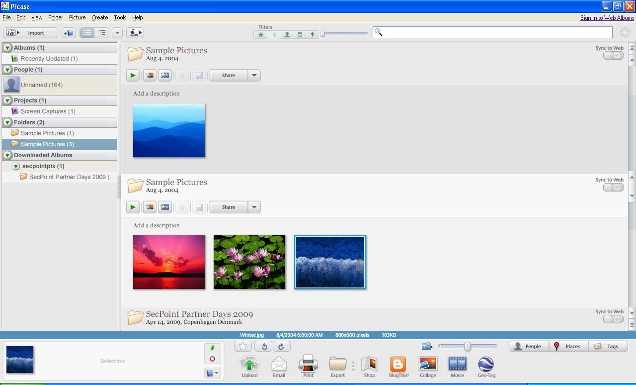 Picasa - Screenshot #7