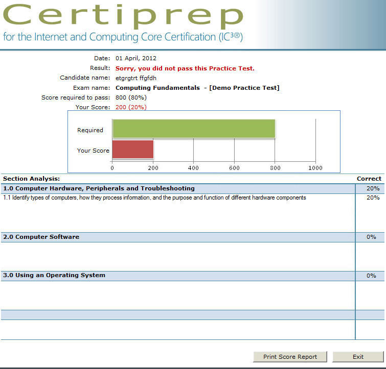 CertiprepIC3 - Screenshot #1
