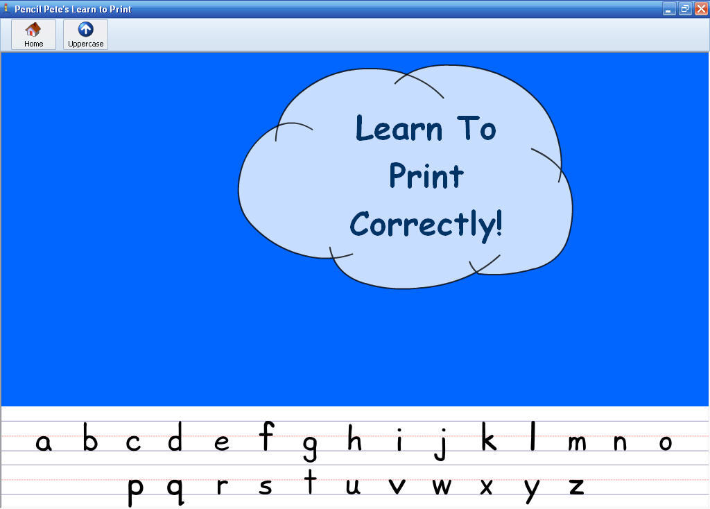 Pencil Pete's Learn to Print download for free SoftDeluxe