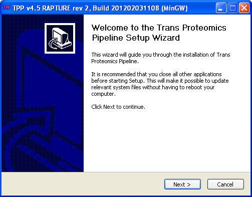 Trans Proteomics Pipeline - Screenshot #3