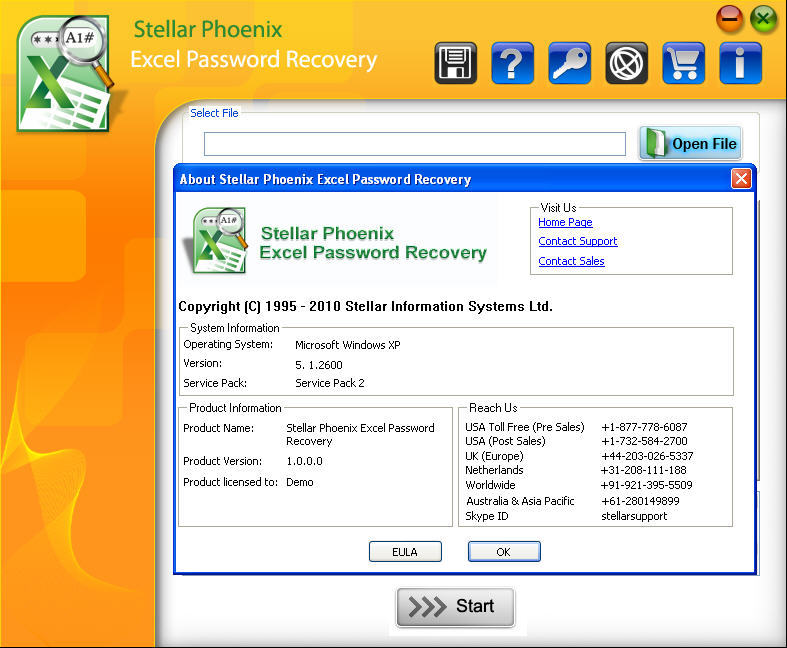 stellar phoenix excel repair full