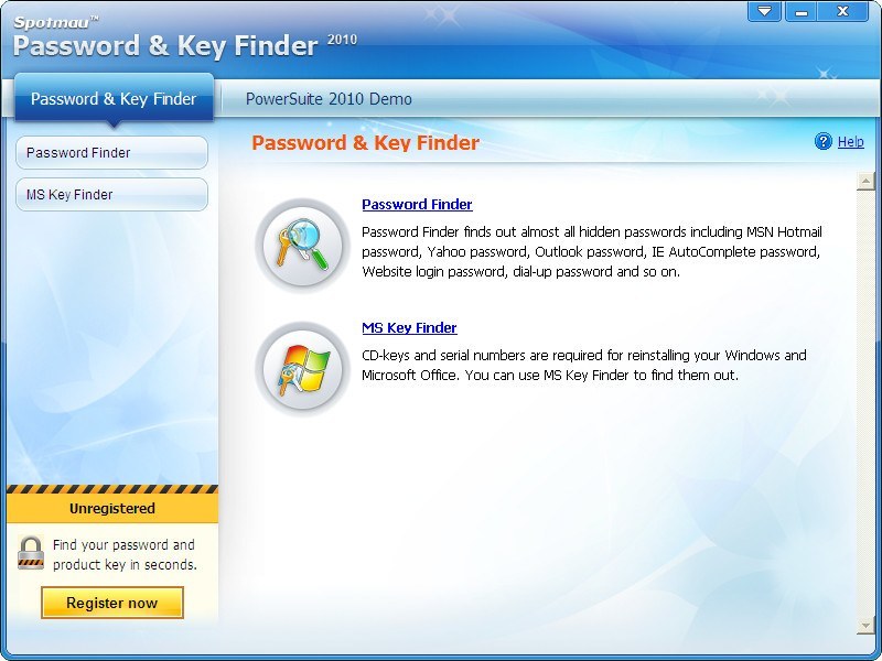 Password & Key Finder - Screenshot #4