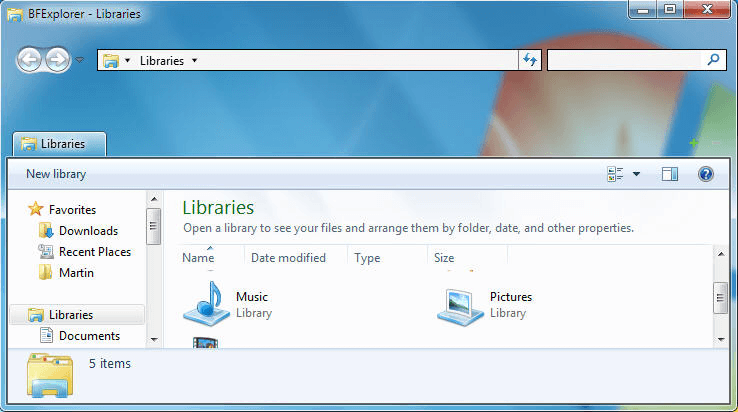 Bfexplorer - Screenshot #2