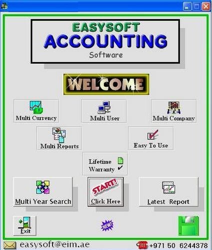 EasySoft Accounting System - Screenshot #1