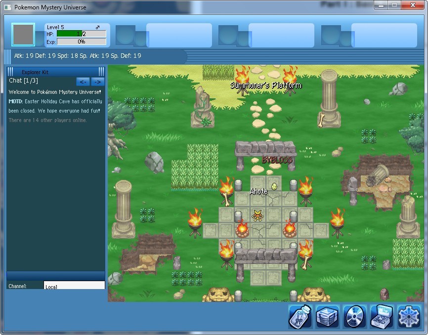 Pokemon Mystery Universe - Screenshot #1