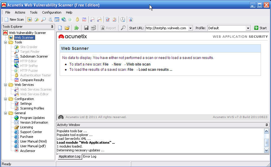 Acunetix Web Vulnerability Scanner - Screenshot #13