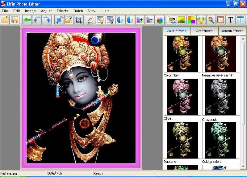 Elfin Photo Editor - Screenshot #4