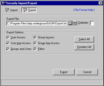 Advanced Security Manager - Screenshot #2