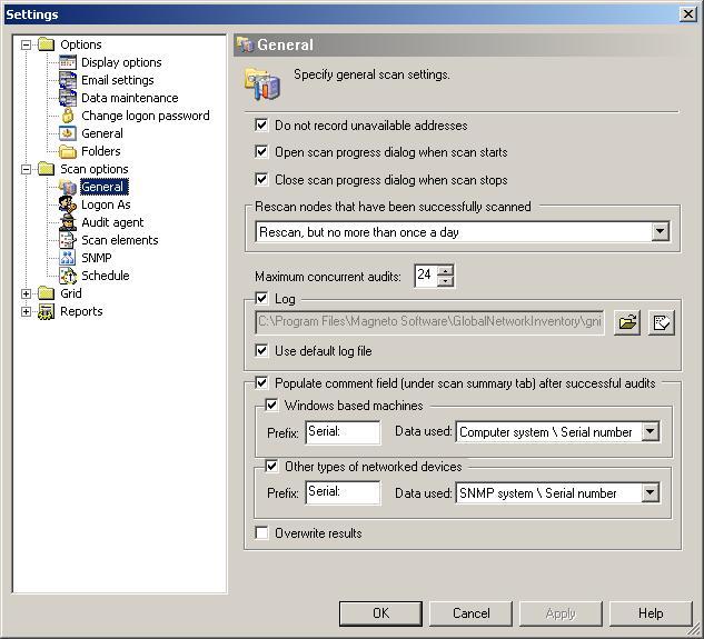 Global Network Inventory - Screenshot #4