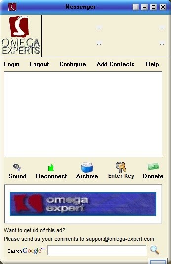 Omega Messenger - Screenshot #2