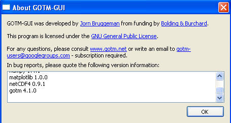 GOTM-GUI download for free - SoftDeluxe