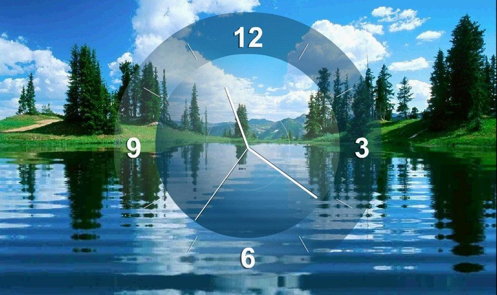 Часы на природе