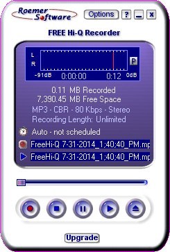 FREE Hi-Q Recorder - Screenshot #3