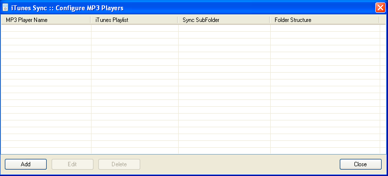 iTunes Sync - Screenshot #1