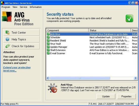 AVG AntiVirus Free - Screenshot #26