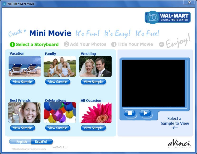 Wal-Mart® Mini Movie latest version - Get best Windows software