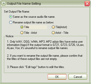 Allok Audio Converter - Screenshot #2
