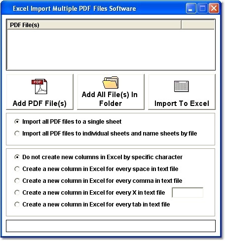 import pdf form into excel